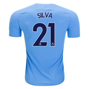 camiseta silva Manchester City primera equipacion 2018